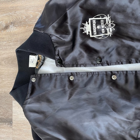 Auburn Sportswear Vintage 1980’s Satin Bomber Jacket - Picture 4 of 7